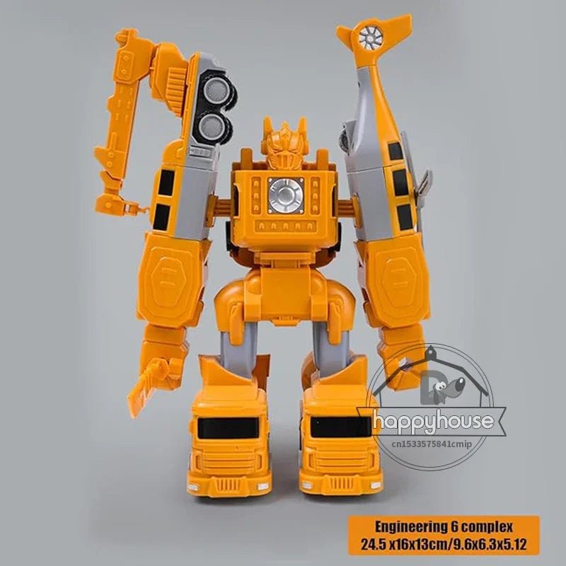 Transforming Robot Car Toy - Magnetic Blocks for Kids - silverfoxgoods